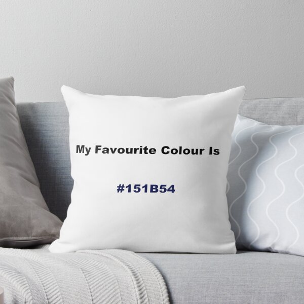 Item preview, My Favourite Colour Is #151B54 designed and sold by kiippers.