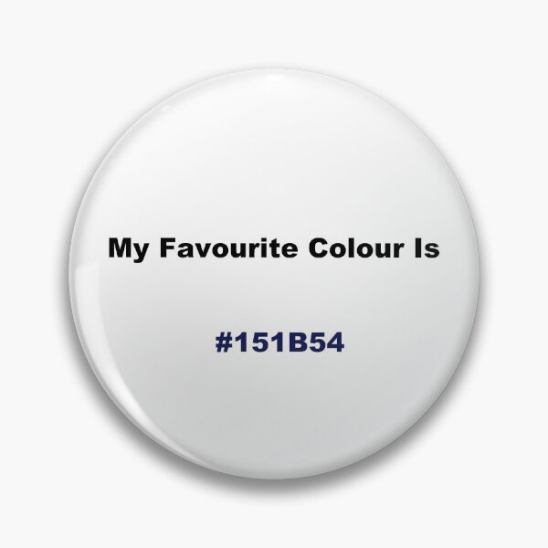 Item preview, My Favourite Colour Is #151B54 designed and sold by kiippers.