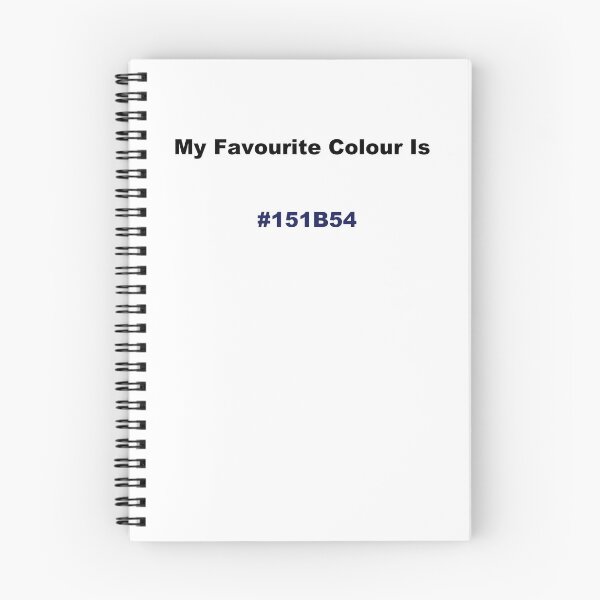 Item preview, My Favourite Colour Is #151B54 designed and sold by kiippers.