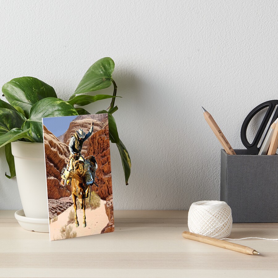 Item preview, Art Board Print designed and sold by oldwestcowboy.