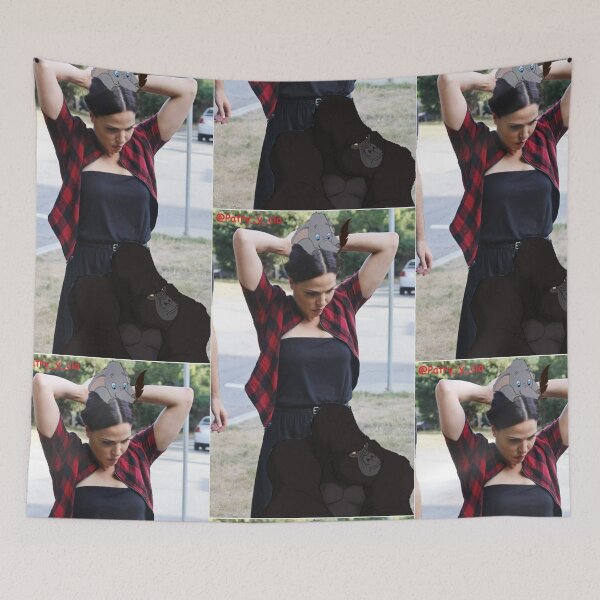 Item preview, Lana Parrilla and her fav wild animals designed and sold by Patricia García Maurín.