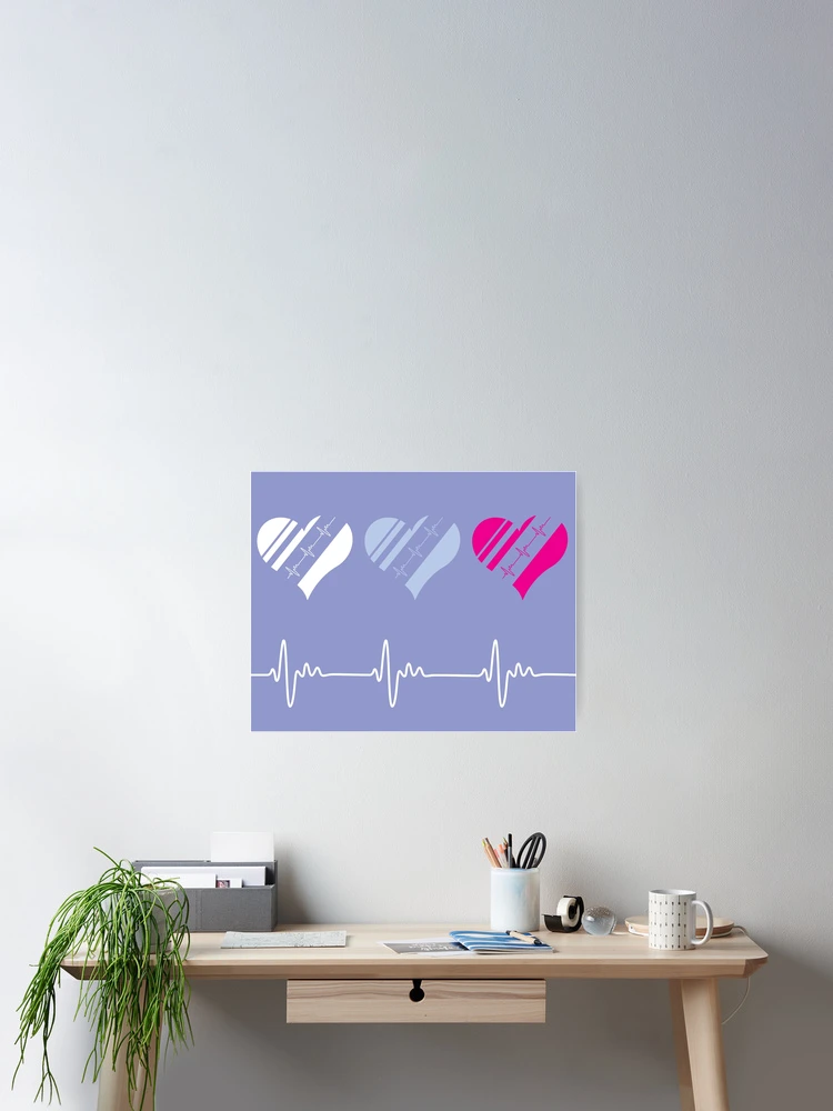 Thumbnail 2 of 3, Poster, Heart Rate designed and sold by vectorworks51.