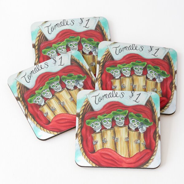Item preview, Tamales $1, acrylic painting by artist Heather Calderón designed and sold by HCalderonArt.