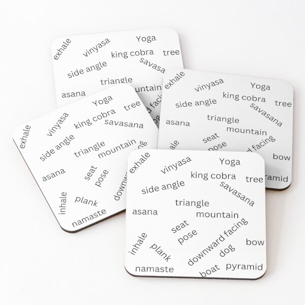 Item preview, Yoga Words designed and sold by MUZA9.