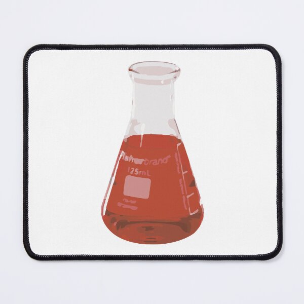 Item preview, Erlenmeyer Flask - Red designed and sold by Synteny.