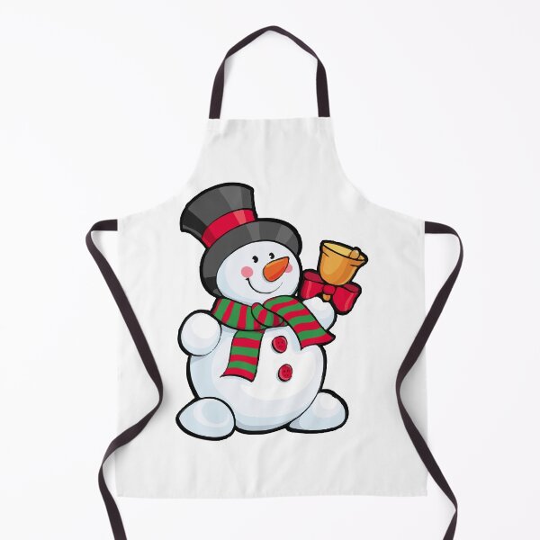 Item preview, Snowman With Bell designed and sold by RevivalGraphic.