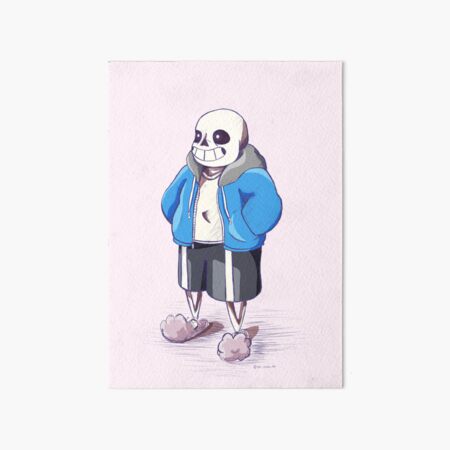 Pixel Sans Undertale Art Board Print for Sale by ItsSpitzly