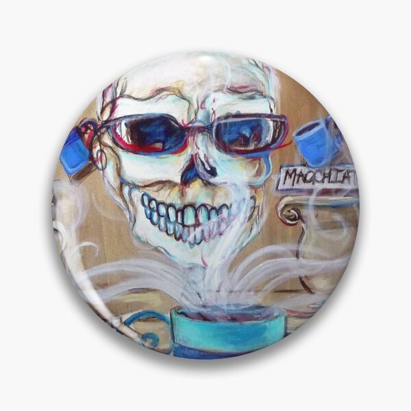 Item preview, Mi Cafe Con Leche acrylic painting by artist Heather Calderón designed and sold by HCalderonArt.