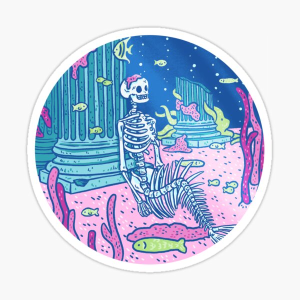 Sirène Antique Sticker