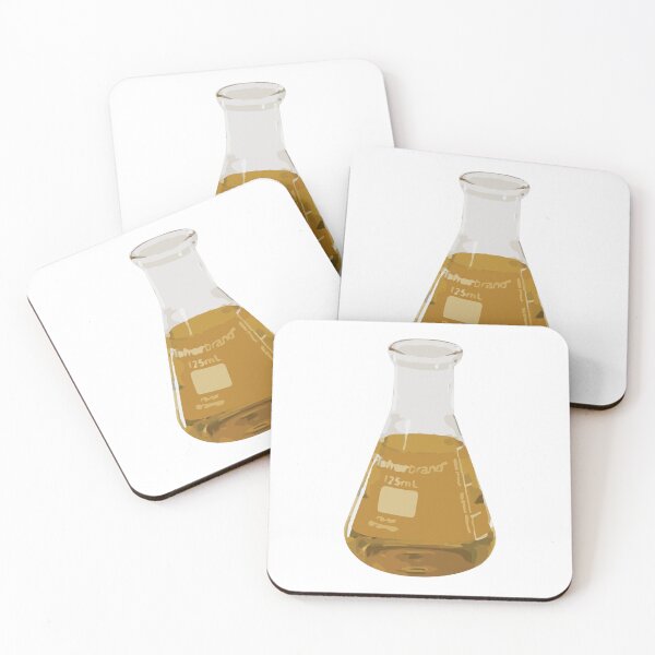Item preview, Erlenmeyer Flask - Orange designed and sold by Synteny.