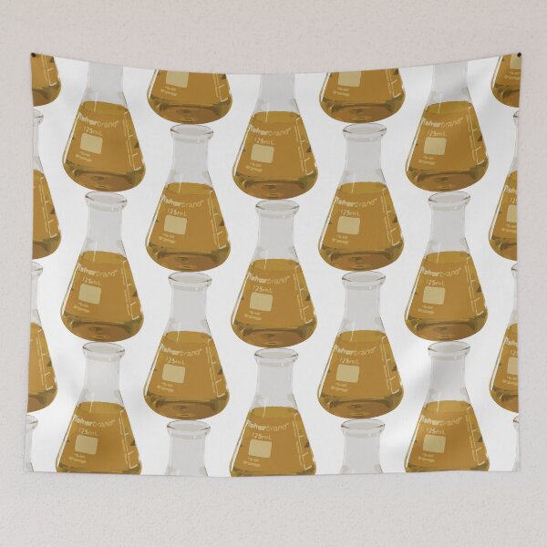 Item preview, Erlenmeyer Flask - Orange designed and sold by Synteny.
