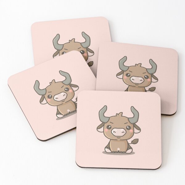 Item preview, Cute Little Bull designed and sold by HappyDoodlen.