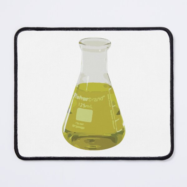 Item preview, Erlenmeyer Flask - Yellow designed and sold by Synteny.