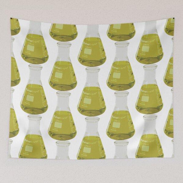 Item preview, Erlenmeyer Flask - Yellow designed and sold by Synteny.