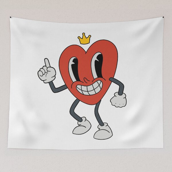 Item preview, King of Hearts Rubberhose Cartoon Character designed and sold by blackdogshop.