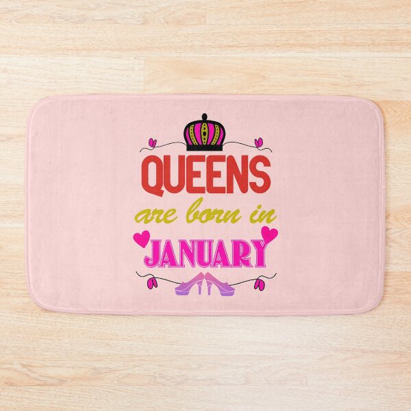 Item preview, Queens are born in january designed and sold by DivineLiveShop.