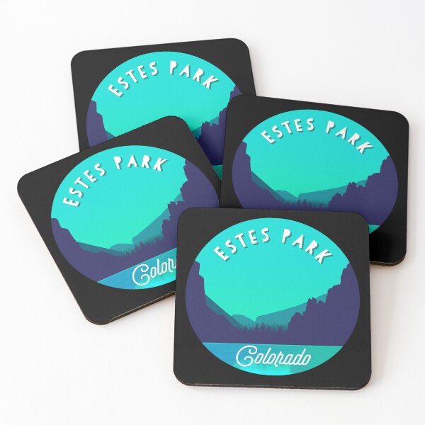 Item preview, Paisaje minimalista de Estes Park, Colorado designed and sold by InvestingRoad.