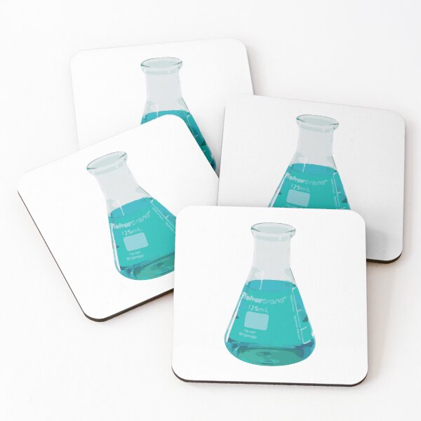 Item preview, Erlenmeyer Flask - Teal designed and sold by Synteny.