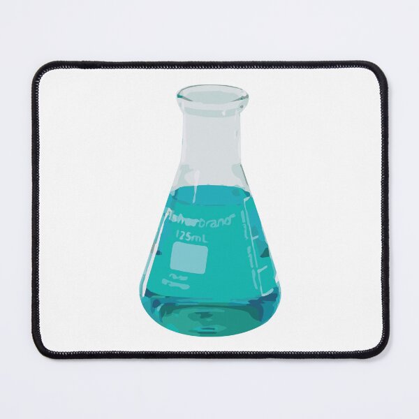 Item preview, Erlenmeyer Flask - Teal designed and sold by Synteny.