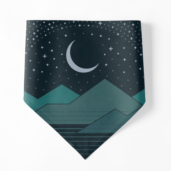 Between The Mountains And The Stars Pet Bandana