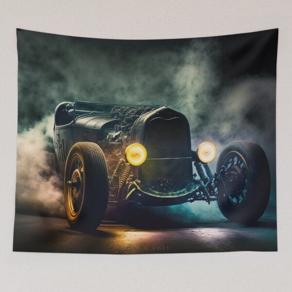 Item preview, Hot Rod Burnout #25, a perfect gift for all American Muscle Car fans designed and sold by RodZnRoll.