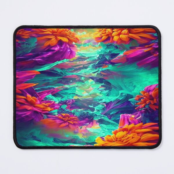Item preview, Abstract fantasy River in Vivid Color designed and sold by calibrit.