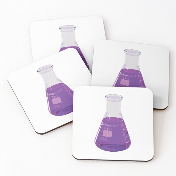 Item preview, Erlenmeyer Flask - Purple designed and sold by Synteny.