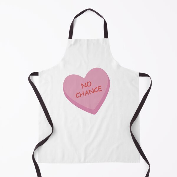 Item preview, "No Chance" Funny Pink Candy Heart designed and sold by burlybot.