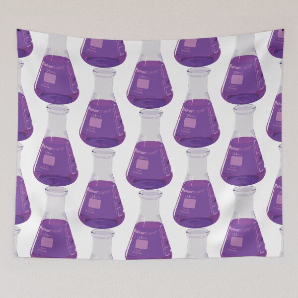 Item preview, Erlenmeyer Flask - Purple designed and sold by Synteny.