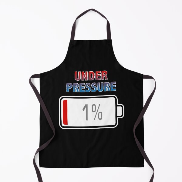 Item preview, Under Pressure with Battery at 1% designed and sold by Moodific.