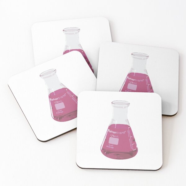 Item preview, Erlenmeyer Flask - Pink designed and sold by Synteny.