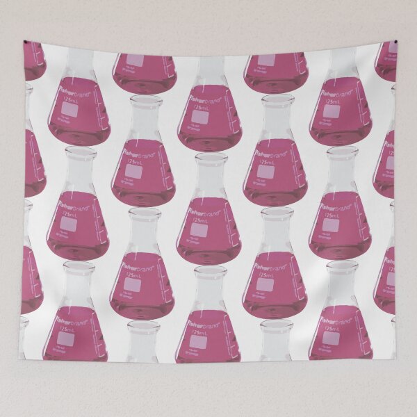 Item preview, Erlenmeyer Flask - Pink designed and sold by Synteny.