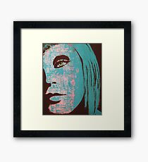 Green Eyes Framed Print