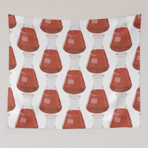 Item preview, Erlenmeyer Flask - Red designed and sold by Synteny.