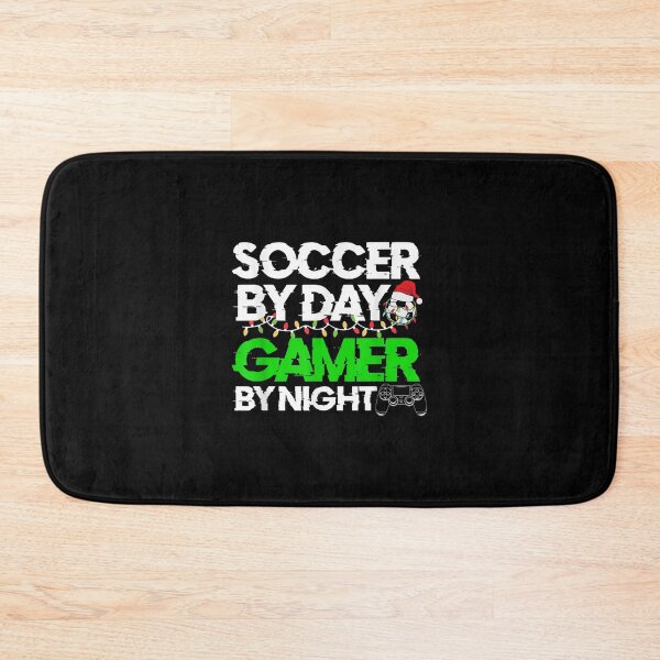 Item preview, Funny Soccer By Day Gamer By Night for soccer player & Gamer Funny Christmas Appeal designed and sold by Celtec Designer ⭐⭐⭐⭐⭐.