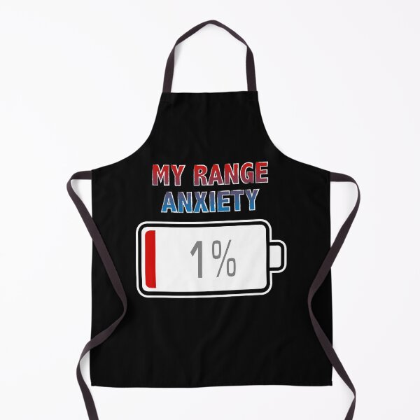 Item preview, My Range Anxiety with Battery at 1% designed and sold by Moodific.