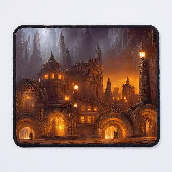 Item preview, Hewn Stone Subterranean City 2 designed and sold by Fractal Journeys, etc. .