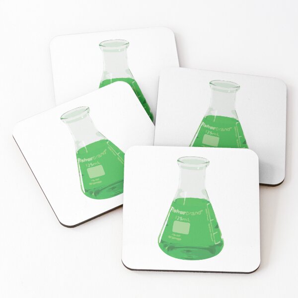 Item preview, Erlenmeyer Flask - Green designed and sold by Synteny.