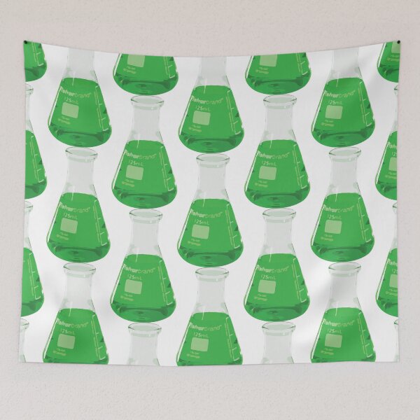 Item preview, Erlenmeyer Flask - Green designed and sold by Synteny.