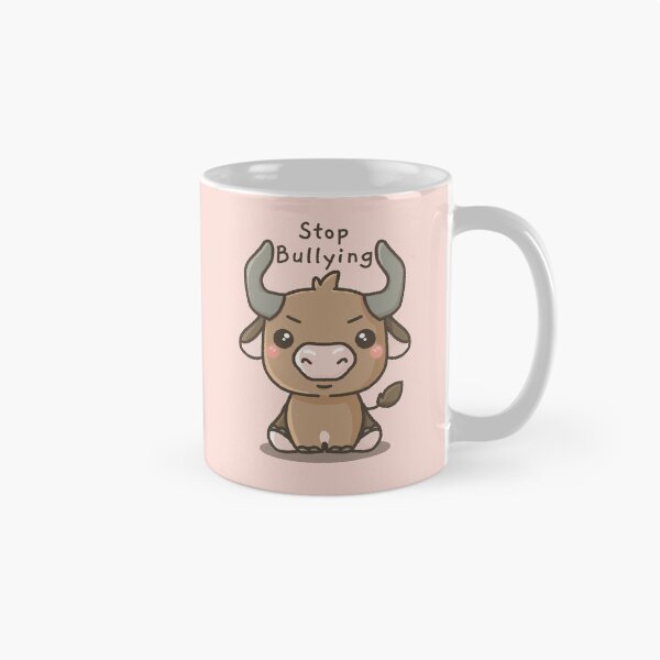 Item preview, Stop Bullying -Cute Little Bull designed and sold by HappyDoodlen.