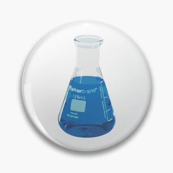 Item preview, Erlenmeyer Flask - Blue designed and sold by Synteny.