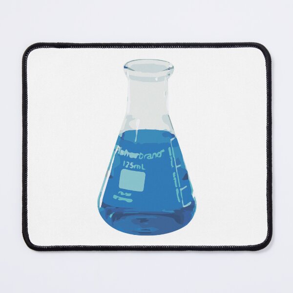 Item preview, Erlenmeyer Flask - Blue designed and sold by Synteny.