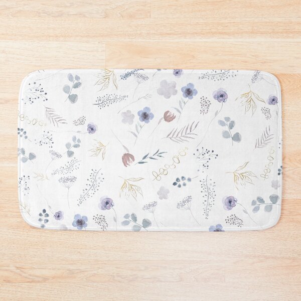 Item preview, abstract wildflower pattern  designed and sold by ColorandColor.