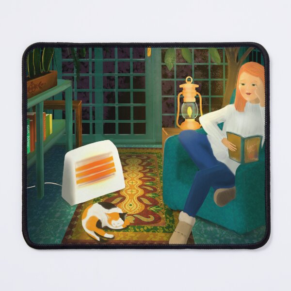 Item preview, Winter Conservatory with a Calico Cat designed and sold by Amanda Webster.
