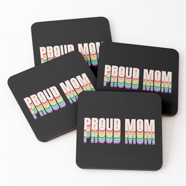 Item preview, Proud Mom LGBTQ Ally Rainbow Flag Mother's Pride designed and sold by Queer Pride Shop.