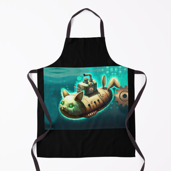 Item preview, Steampunk Underwater Cat designed and sold by Astralia.