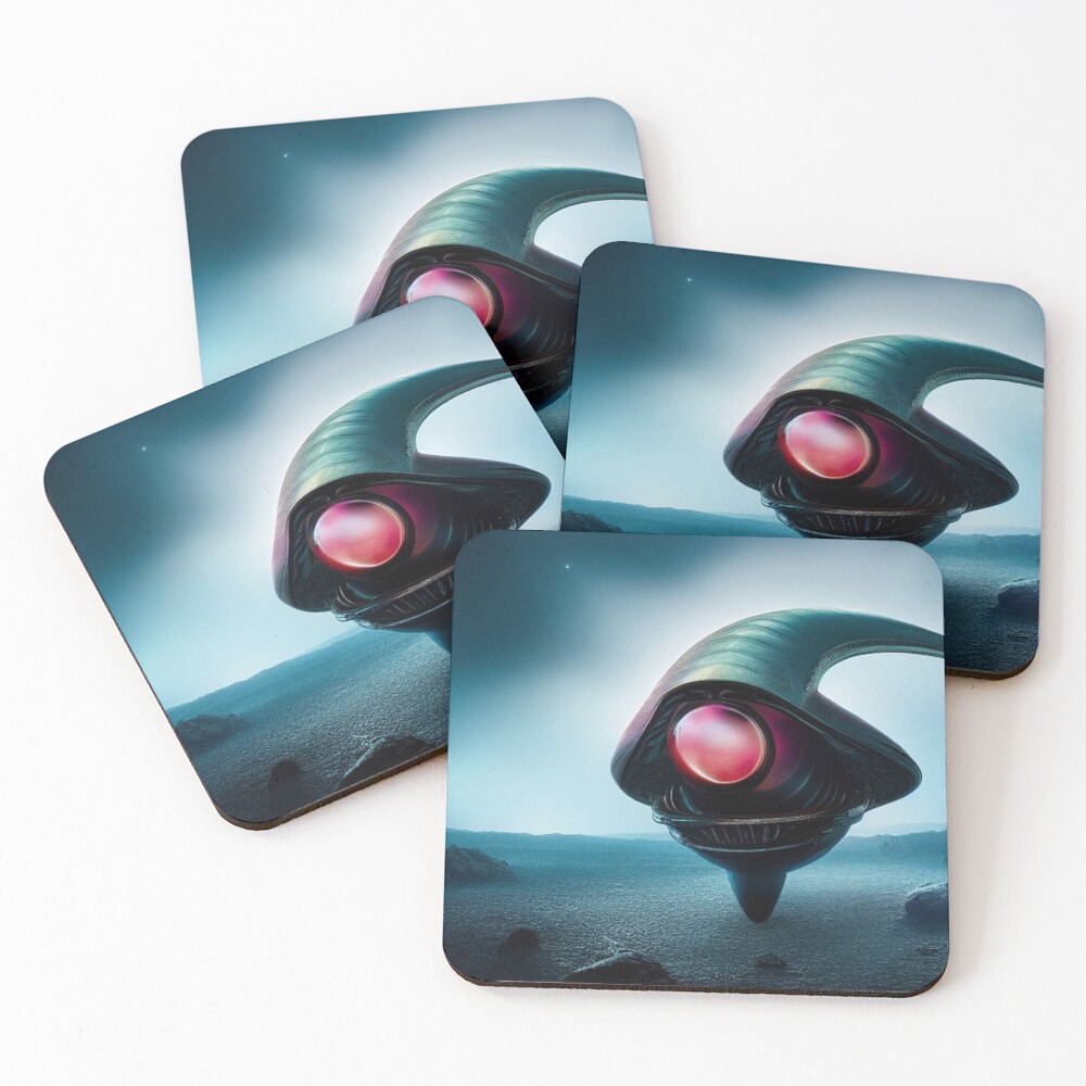 Item preview, Coasters (Set of 4) designed and sold by AlienZandTech.