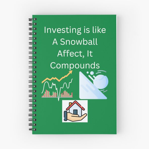 Item preview, Investing is like A Snowball Affect , It Compounds designed and sold by UpcomingTech.