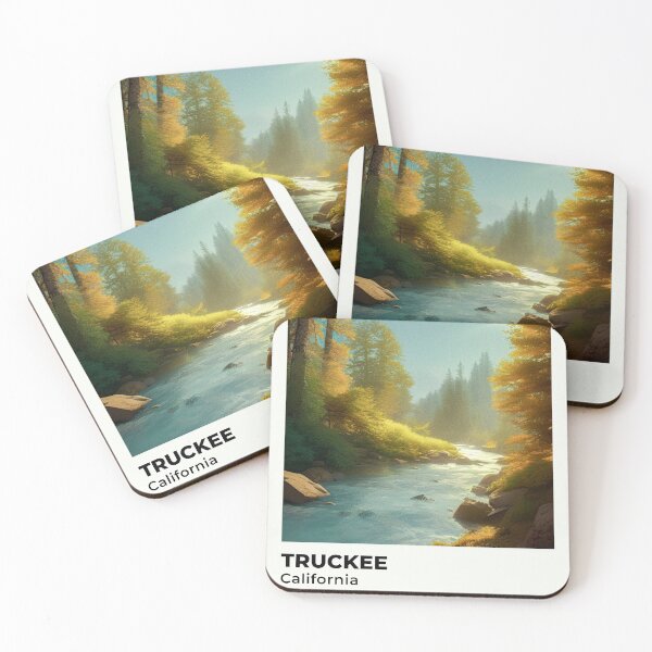 Item preview, Truckee, California landscape painting framed designed and sold by InvestingRoad.