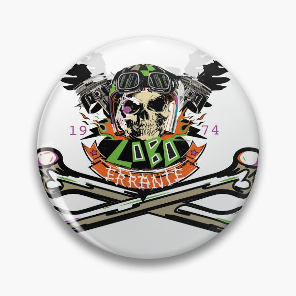 Item preview, Lobo Errante Old Skull designed and sold by lobo-errante.